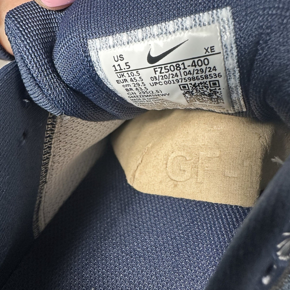 Nike Air Zoom Pegasus 41 Dallas Cowboys Men's 11.5 Navy White FZ5081-400 - Picture 8 of 9